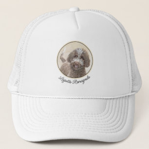 Lagotto Romagnolo Malerei - Niedliche Original Dog Truckerkappe