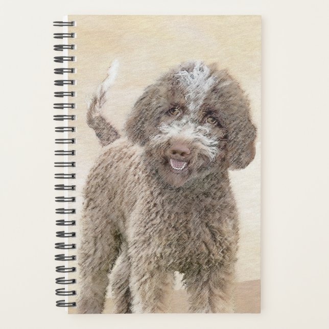 Lagotto Romagnolo Peinture - Cute Original Chien A (Devant)