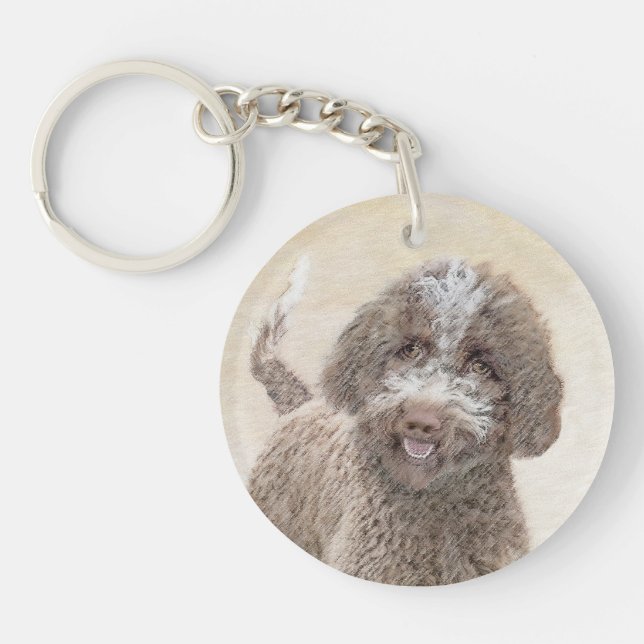 Lagotto Romagnolo Peinture - Cute Original Dog Art (Devant)