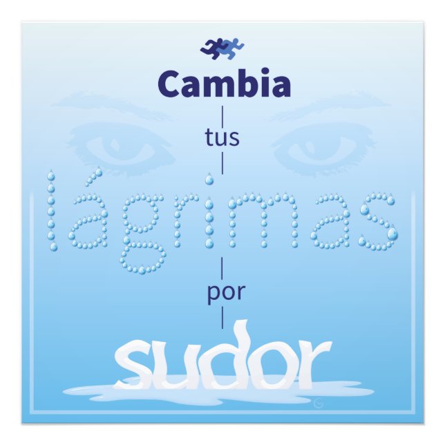 Lágrimas Fotodruck (Vorne)