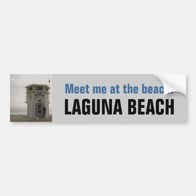 LAGUNA-Autoaufkleber Autoaufkleber (Vorne)