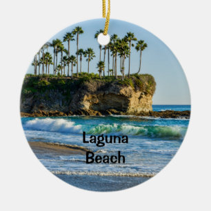 Laguna Beach 2 seitig Keramik Ornament