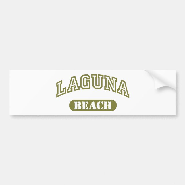 Laguna Beach Autoaufkleber (Vorne)