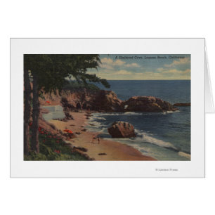 Laguna Beach, CA - geschützte Bucht auf Küste