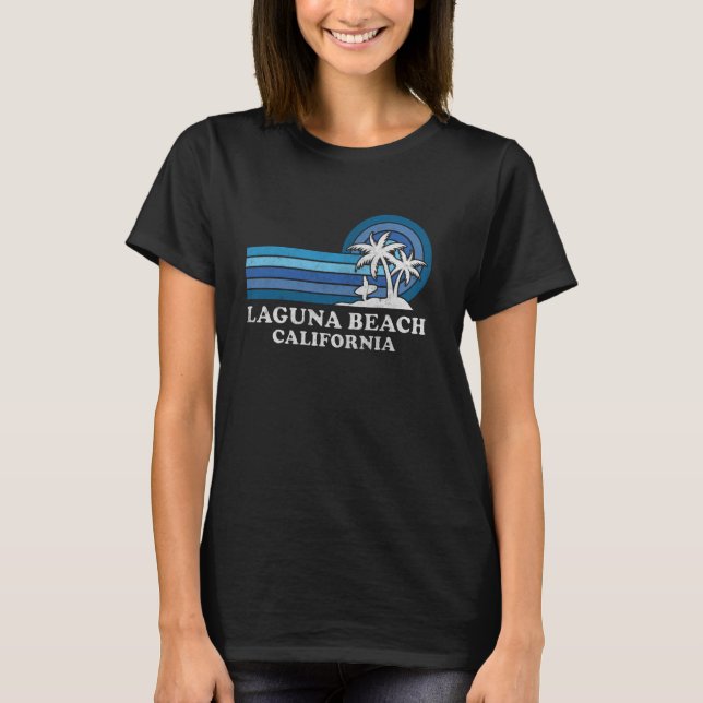 Laguna Beach California Family Summer Vacation Vin T-Shirt (Vorderseite)