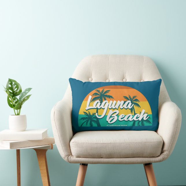 Laguna Beach California Lendenkissen (Stuhl )
