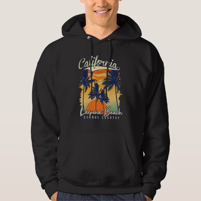 Laguna Beach California Orange Landkreis Laguna Be Hoodie (Vorderseite)