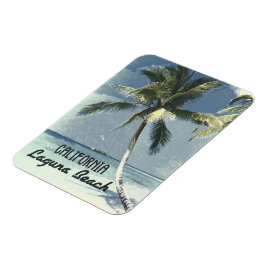Laguna Beach California Vintages Retro-Poster Magnet