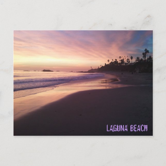 Laguna Beach Postcard Postkarte (Vorderseite)