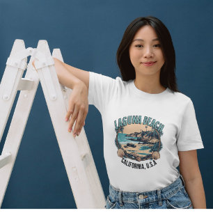 Laguna Beach Retro Vignette T-Shirt
