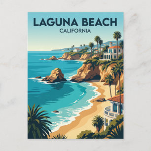Laguna Beach USA Postkarte
