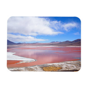 Laguna Colorada im Bolivien-Magnetrechteck Magnet