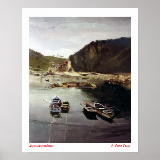 Laguna/Lagoa/Lagoon Poster (Vorne)