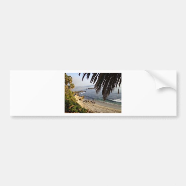 Laguna-Strand Autoaufkleber (Vorne)