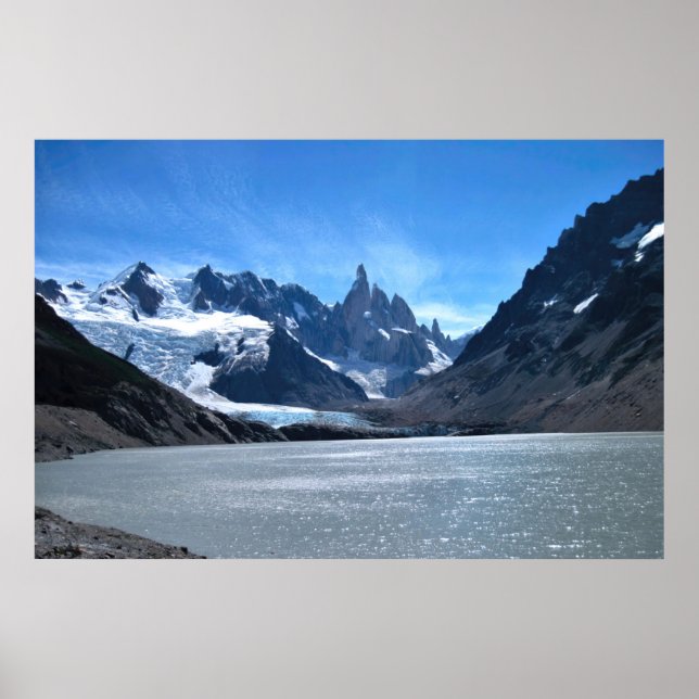 Laguna Torre Poster (Vorne)