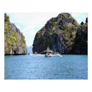 Lagune an EL Nido Palawan 20"" Druck des Foto-X16