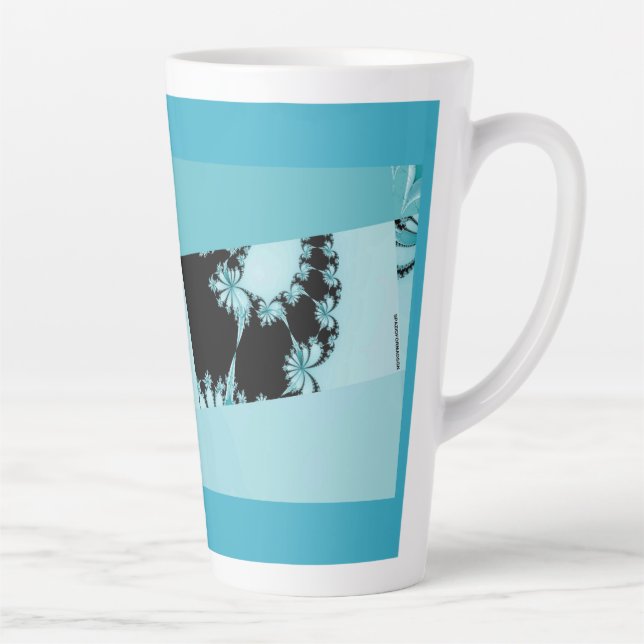 Lagune Fraktal Garden Milchtasse (Rechts)