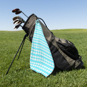 Lagunen-Diamanten Golfhandtuch