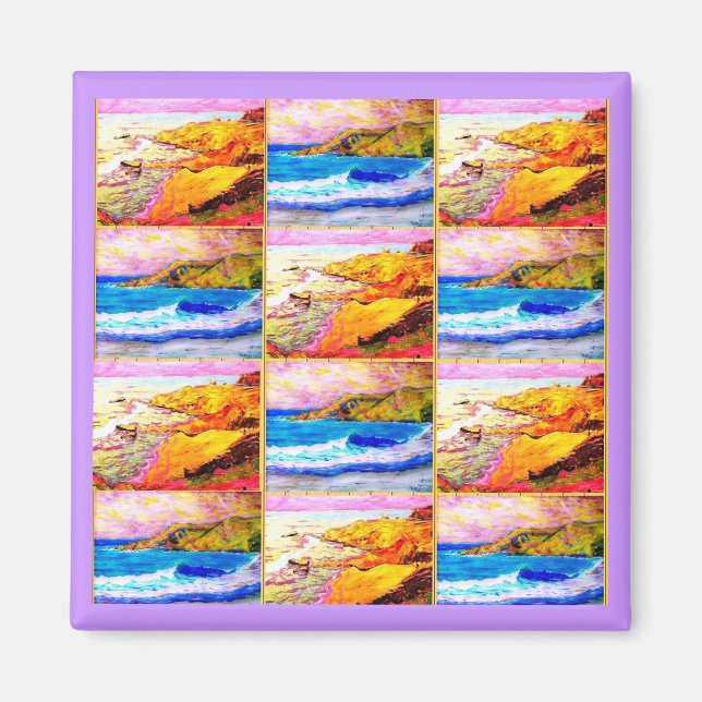 Lagunenstrand Magnet (Vorne)