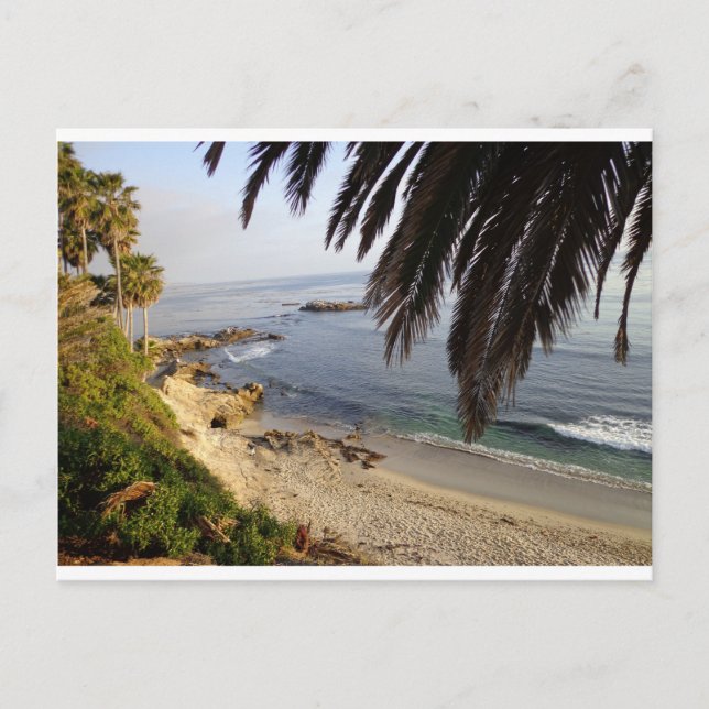 Lagunenstrand Postkarte (Vorderseite)