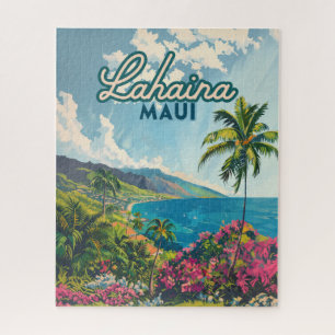 Lahaina Maui Hawaii Beach Coast Retro