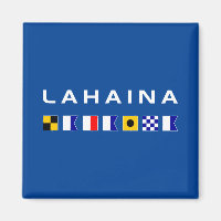 Lahaina Maui Nautical Maritime Signal Flags