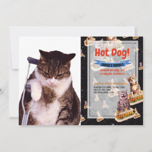 Lahme Katze Einladung