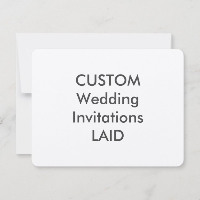LAID 100lb 5,5" x 4,25" Einladungen für Hochzeiten (Vorderseite)