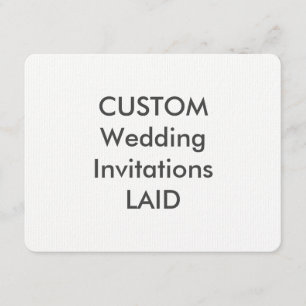LAID 100lb 5,5" x 4,25" Einladungen für Hochzeiten