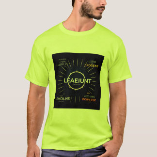 Laid-Back-Day-Plan Grafik-T - Shirt - Entspannt