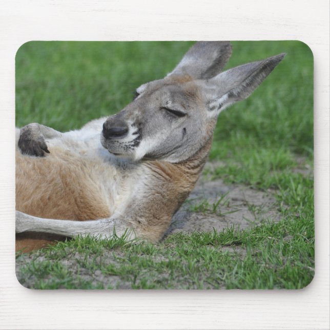 Laid-back Kangaroo Mousepad (Vorne)