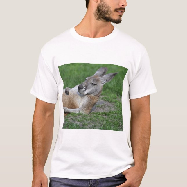 Laid-back Kangaroo T-Shirt (Vorderseite)