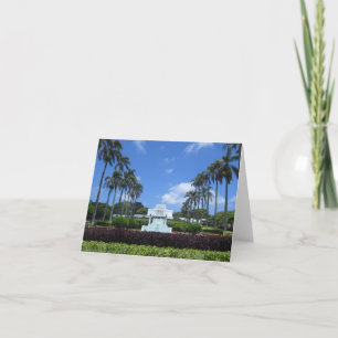 Laie Hawaii LDS Temple Karte