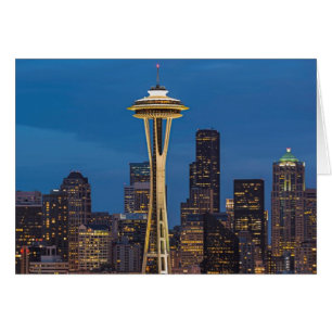 L'aiguille de l'espace et Seattle du centre