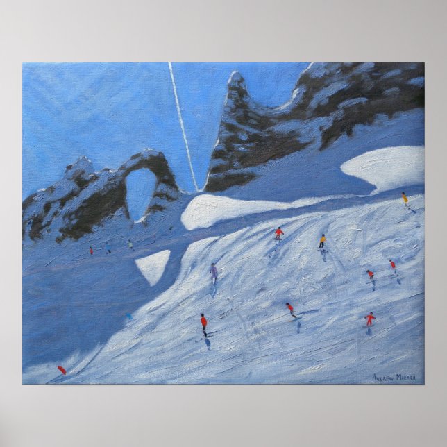 L'aiguille Percee Tignes 2009 Poster (Vorne)