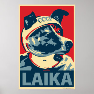 Laika le chien de l'espace - Laika : Affiche d'OHP
