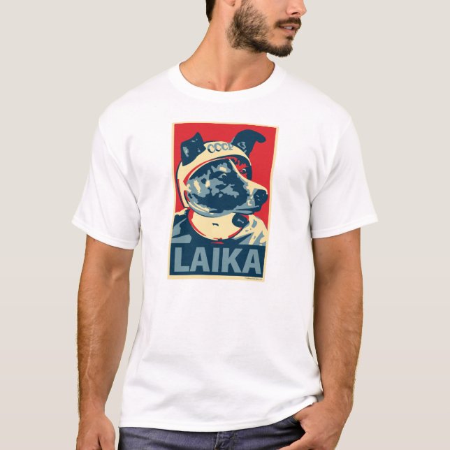 Laika le chien de l'espace - Laika : T-shirt d'OHP (Devant)
