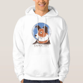 Laika sowjetischer Weltraumhund 1957 Hoodie