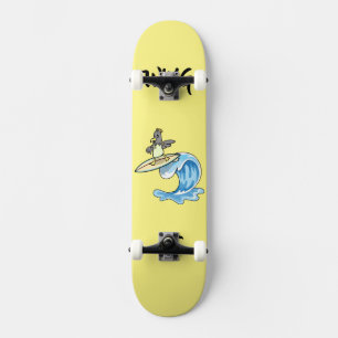 L'AIMER SURF DUCK SKATEBOARD DECK