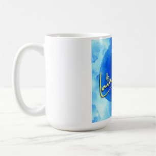 Laine Bleu Logocoffee Tasse