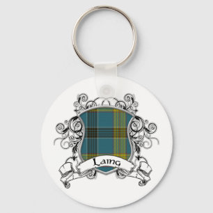 Laing Tartan-Schild Schlüsselanhänger