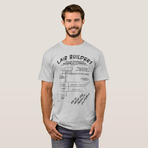 Lair Builders - Sci-fi Spaß T - Shirt