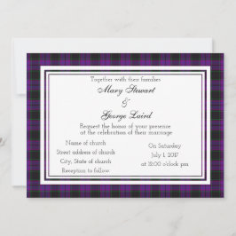 Laird Scottish Wedding Einladung