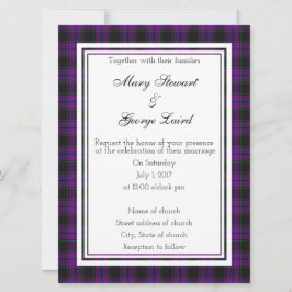 Laird Scottish Wedding Einladung