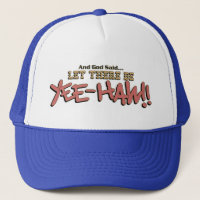 Laissé il y ait de YEE-HAW ! ! Casquette (couleurs