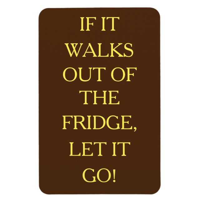 Laisse tomber ! Magnet photo flexible (Vertical)