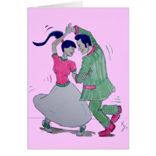 laisse tous faire les danseurs d'oscillation de