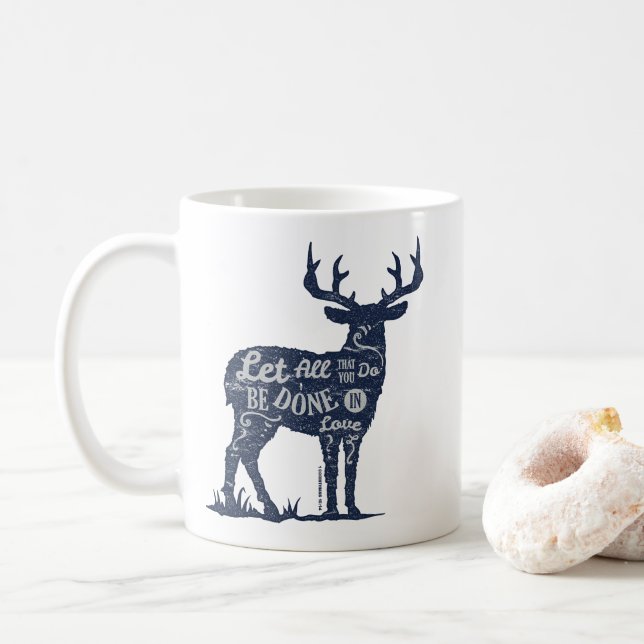 Laisse Tout Faire Deer Mug (Avec donut)