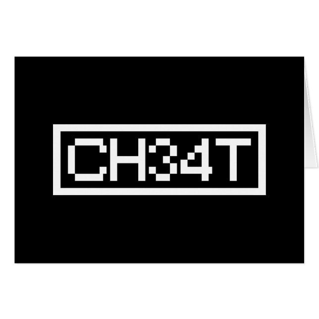 LAISSER LA CARTE DE CONGÉ (Devant horizontal)