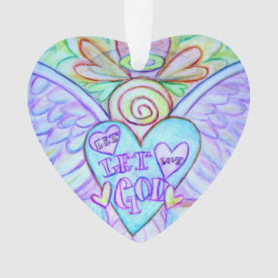 Laisser l'amour, Laisser Dieu Angel Art Ornement d